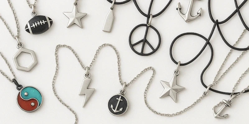 schiffsankerkette peacekette footballkette