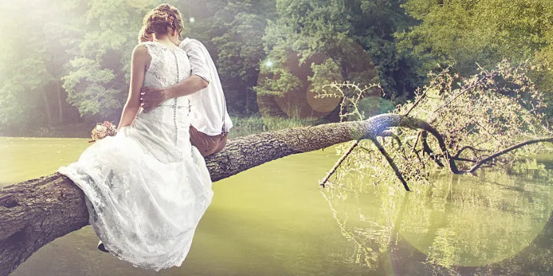 frau mit hochzeitskleid thinschmidt
