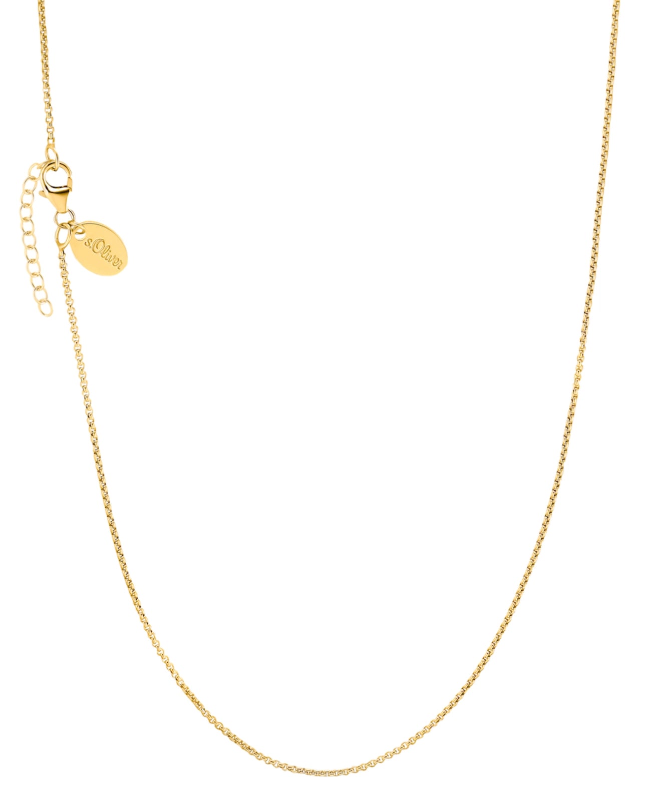 collierkette venezia gold mit karabiner verschluss