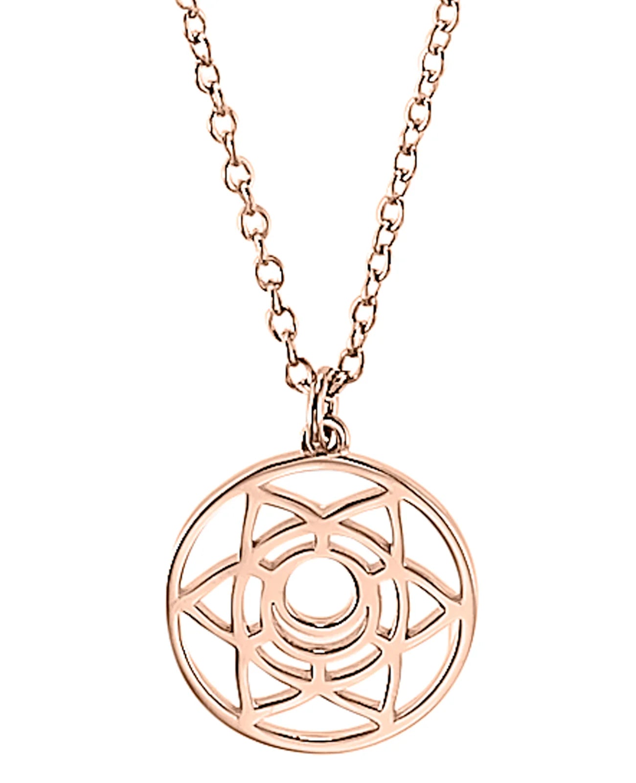 Ankerkette mit großen runden anhänger sakral chakra