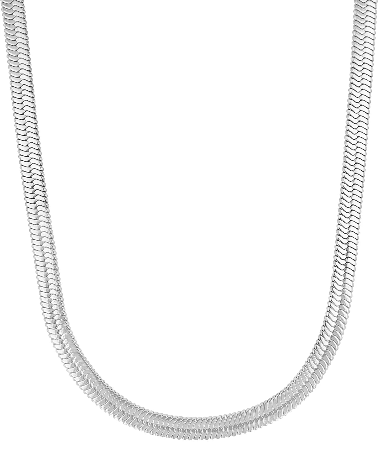 damen schlagen kette flach
