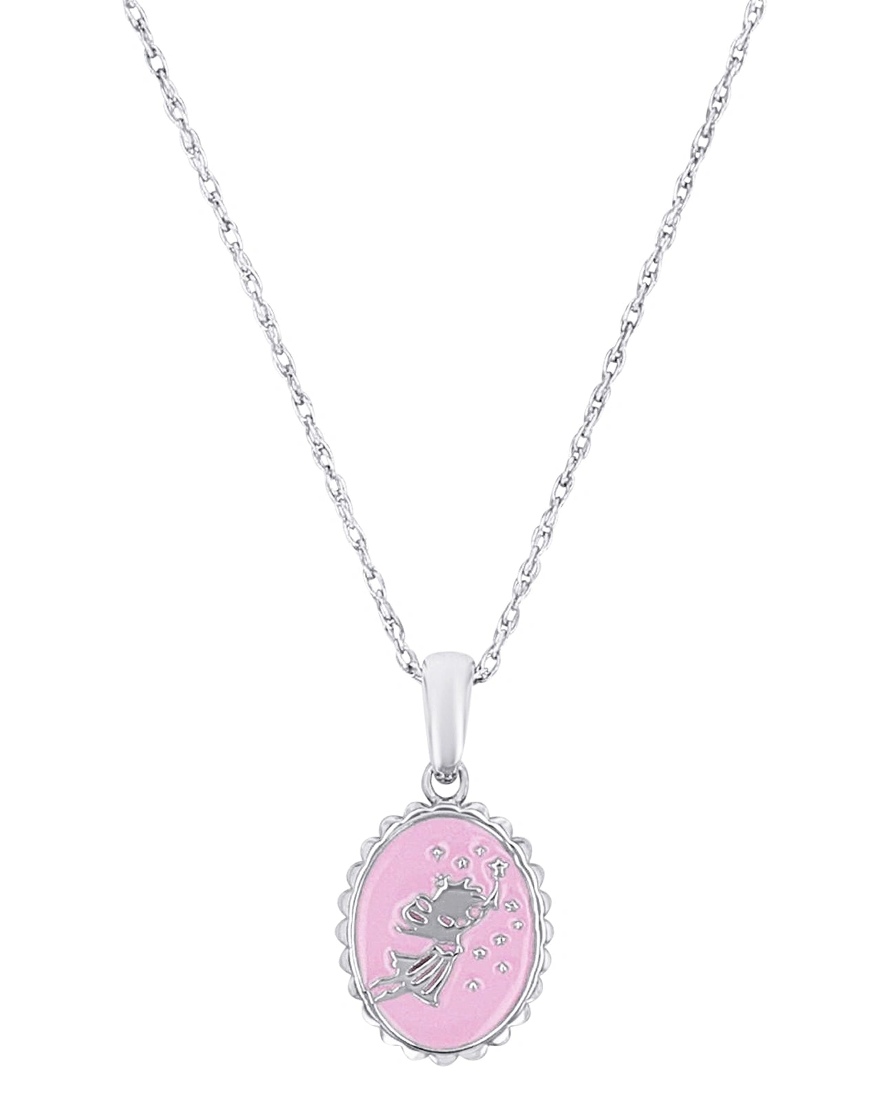 kette mit ovalen anhänger prinzesiin lillifee motiv