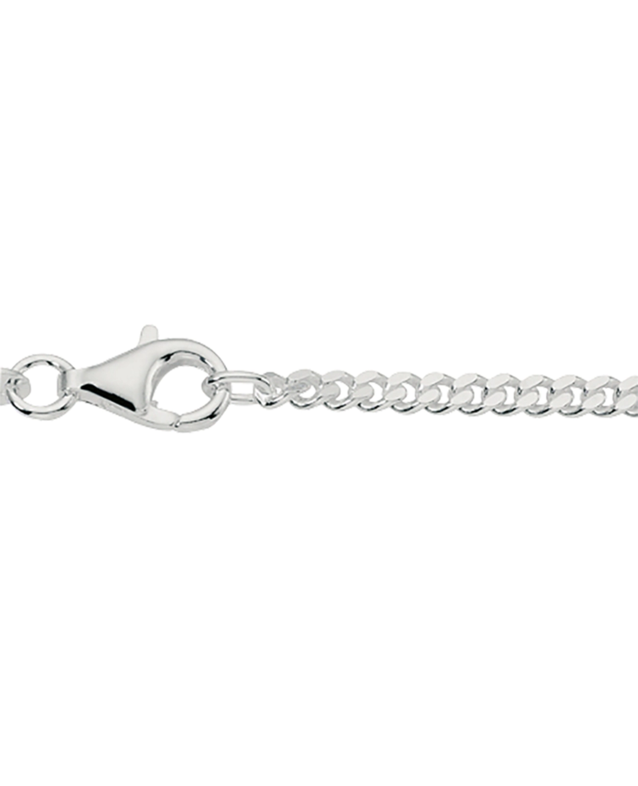 panzerkette silber mit karabiner verschluss