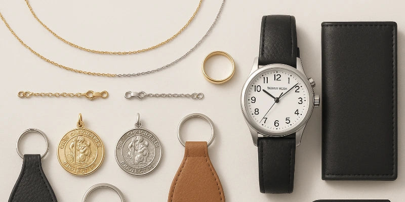 collierkette schlüsselanhänger wallet sprechende uhr