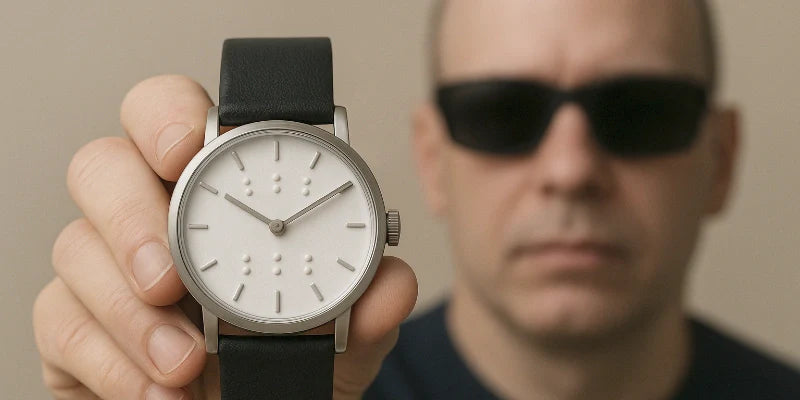 sprechende uhr als anhänger und als armbanduhr