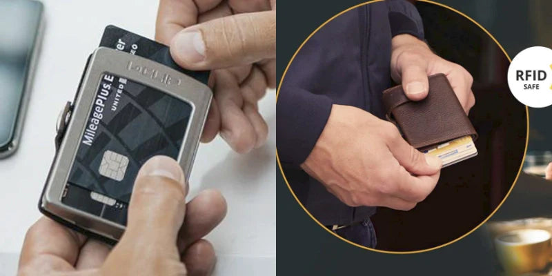 wallet iclip und secwal mit rfid schutz