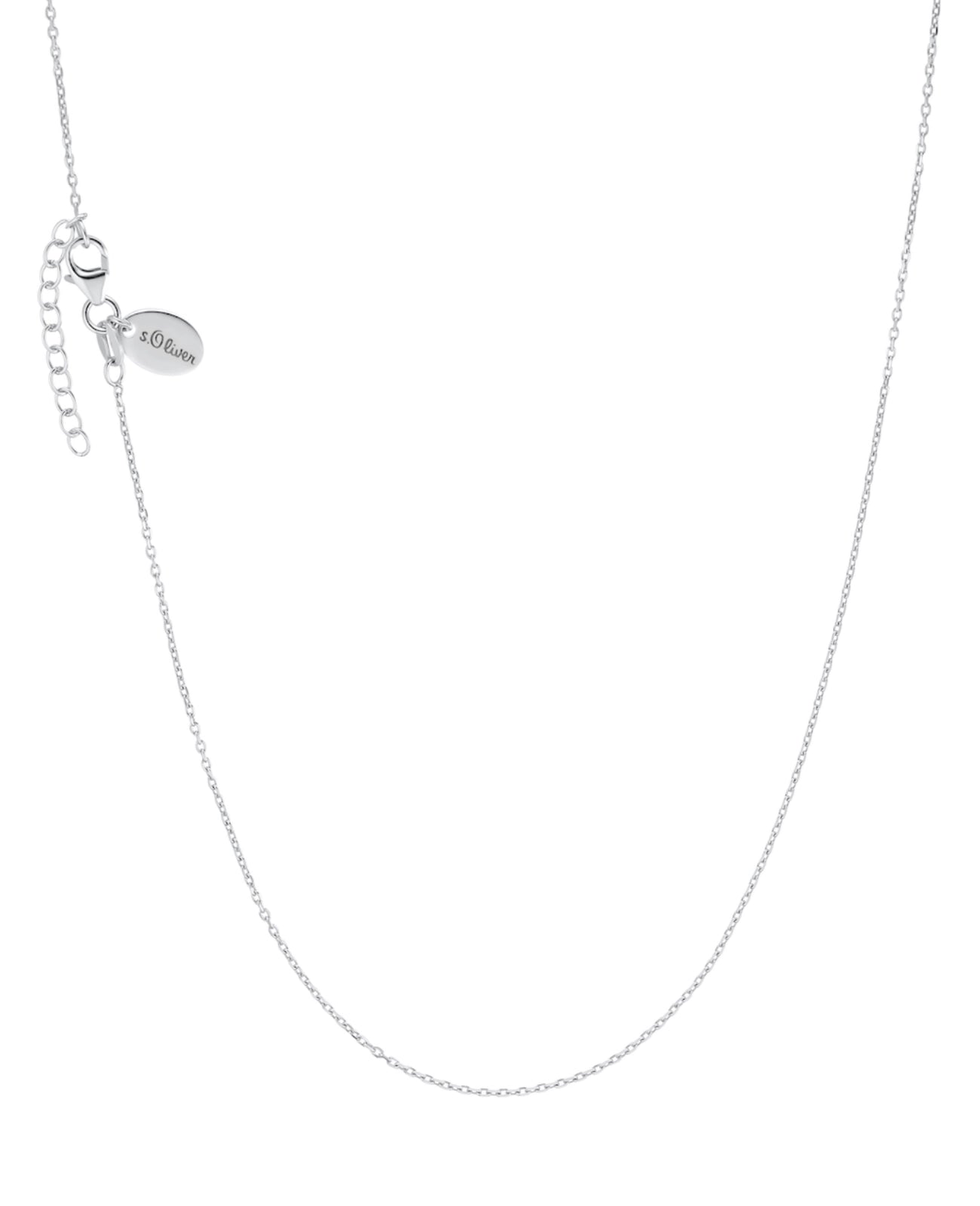 collierkette anker silber mit karabiner verschluss