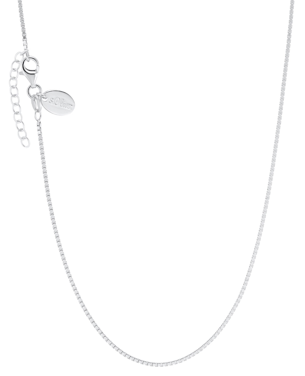collierkette venezia silber mit karabiner verschluss