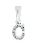 buchstabenanhaenger c silber mit zirkonia steinen