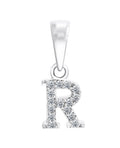 buchstabenanhaenger r silber mit zirkonia steinen