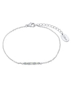 Armband mit mittelteil rund rechteckig rund rechteckig rund rechteckig rund Zirkonia steinen