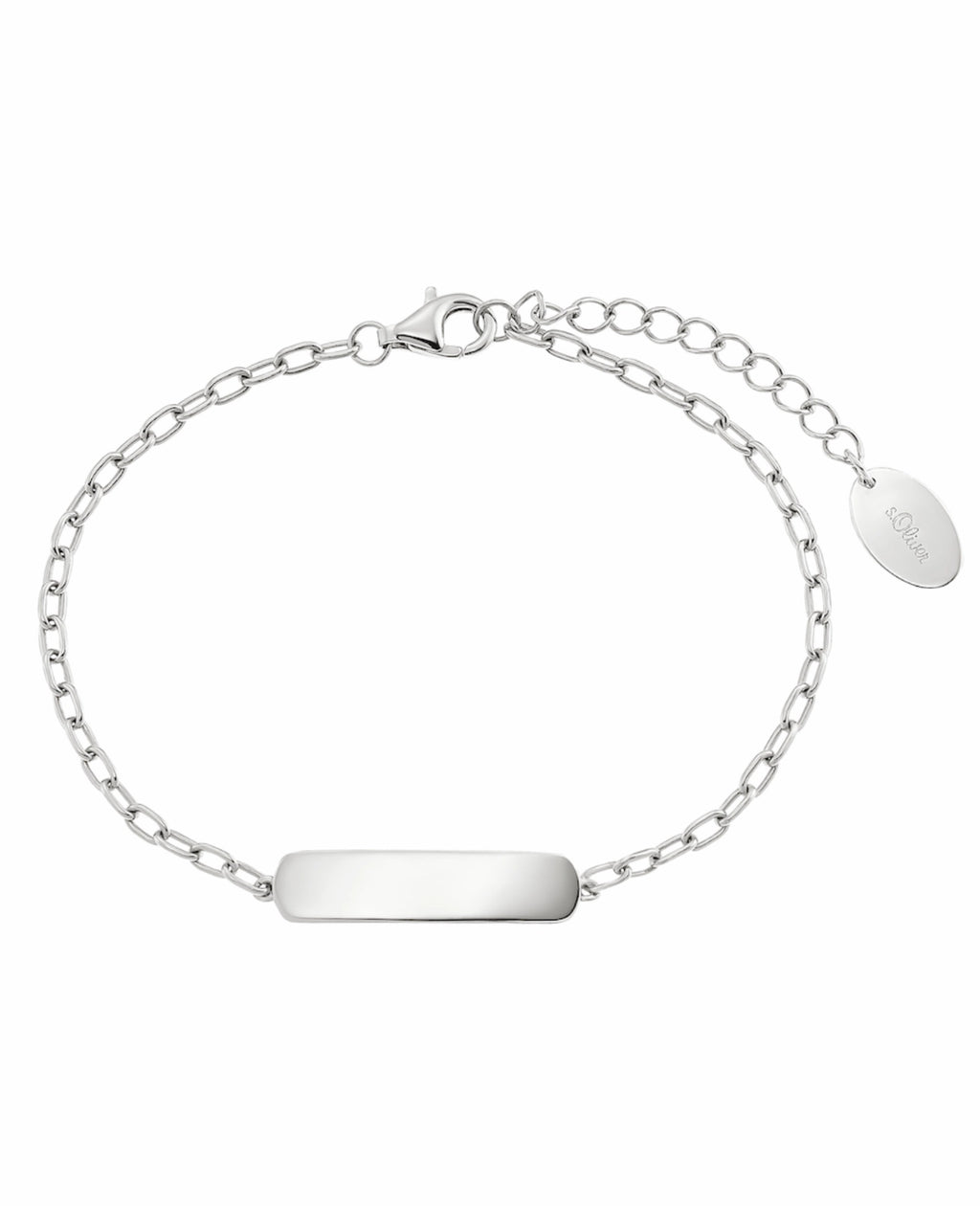 Ankerkette  ident armband mit karabiner verschluss