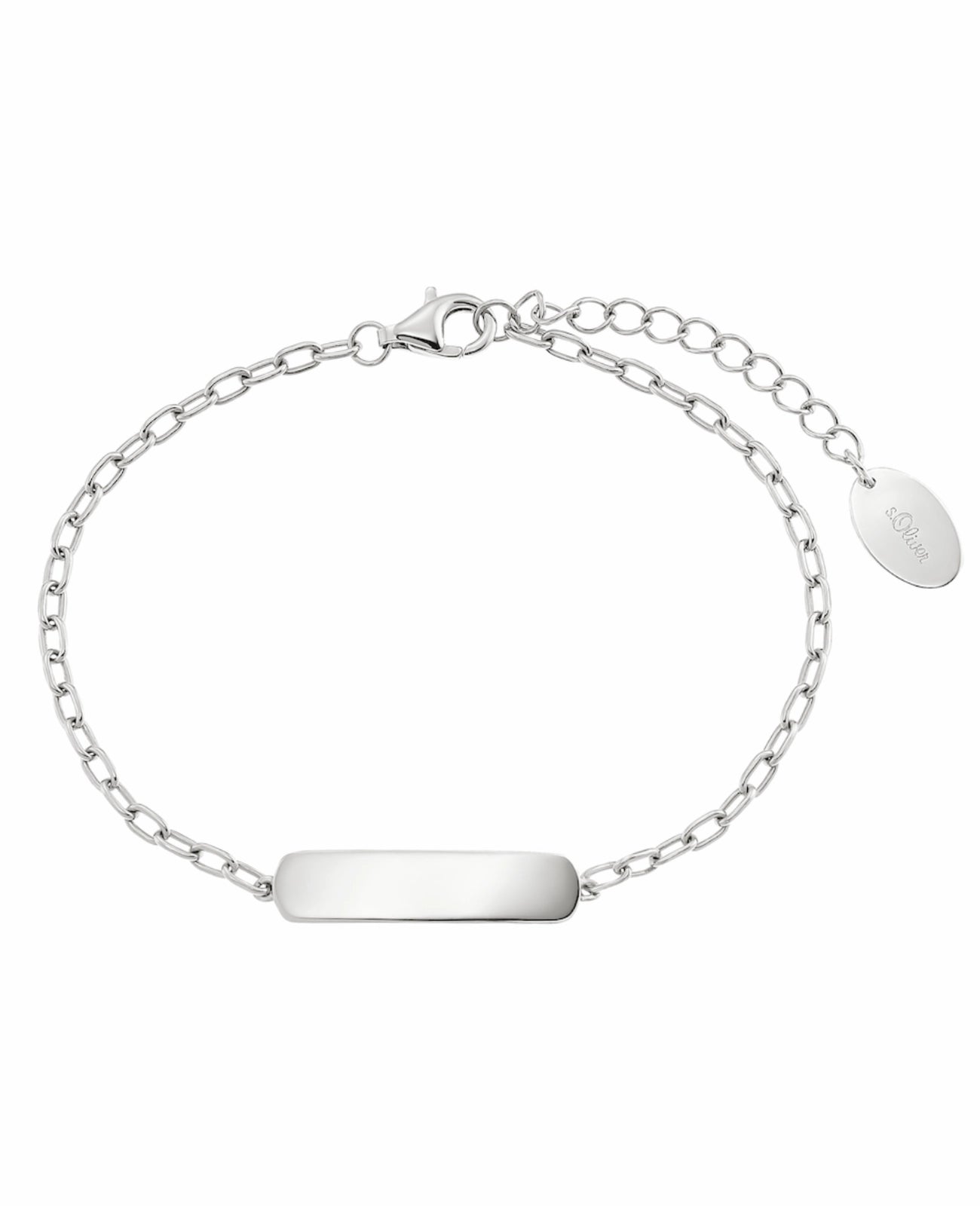 Ankerkette  ident armband mit karabiner verschluss