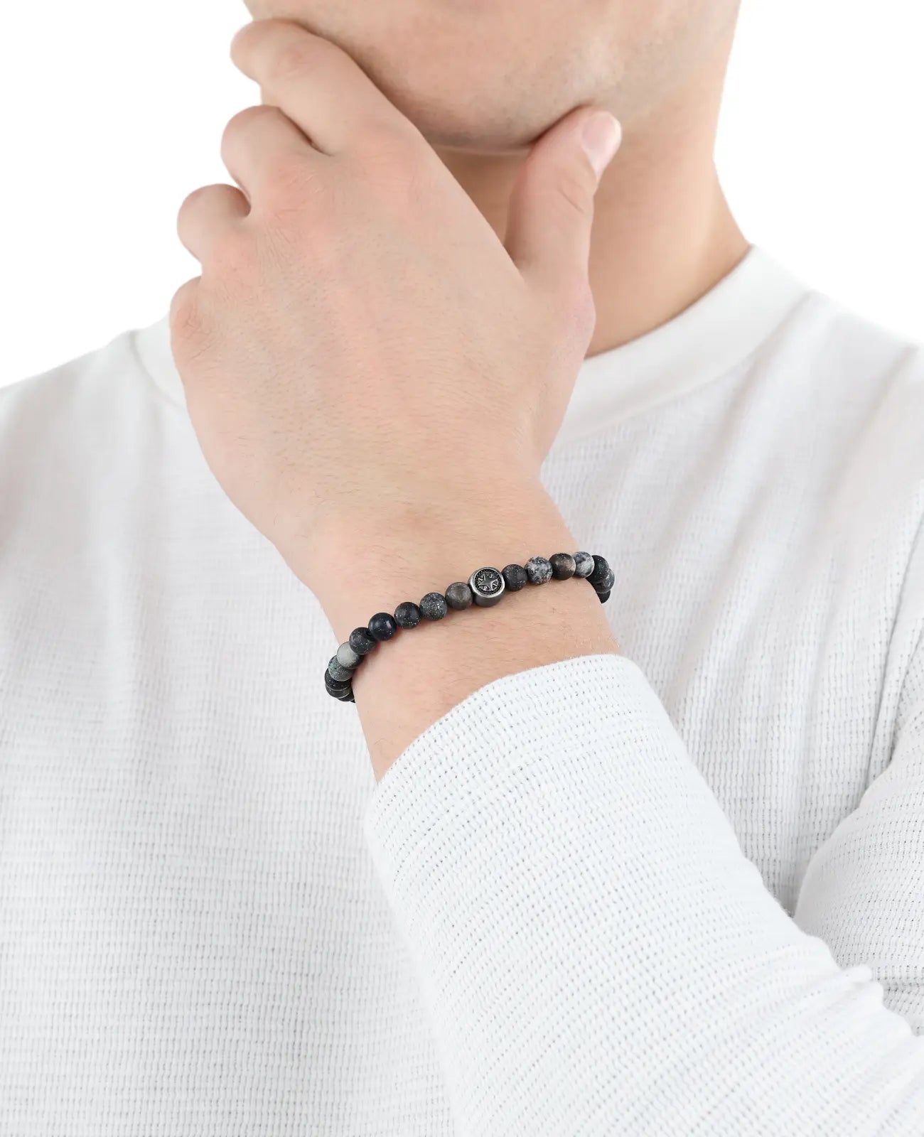 Kugel armband mit Kompassmotiv