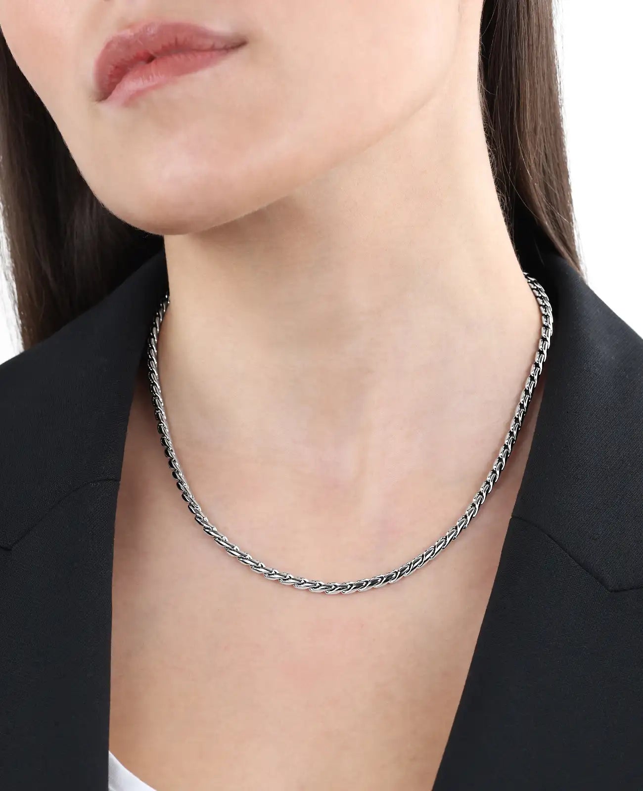 damen kette edelstahl