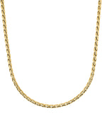damen kette edelstahl goldfarben