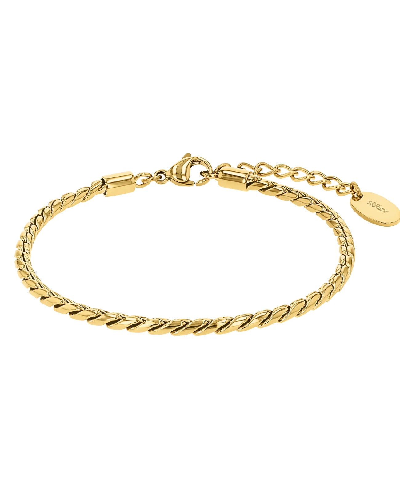 damen kette edelstahl goldfarben