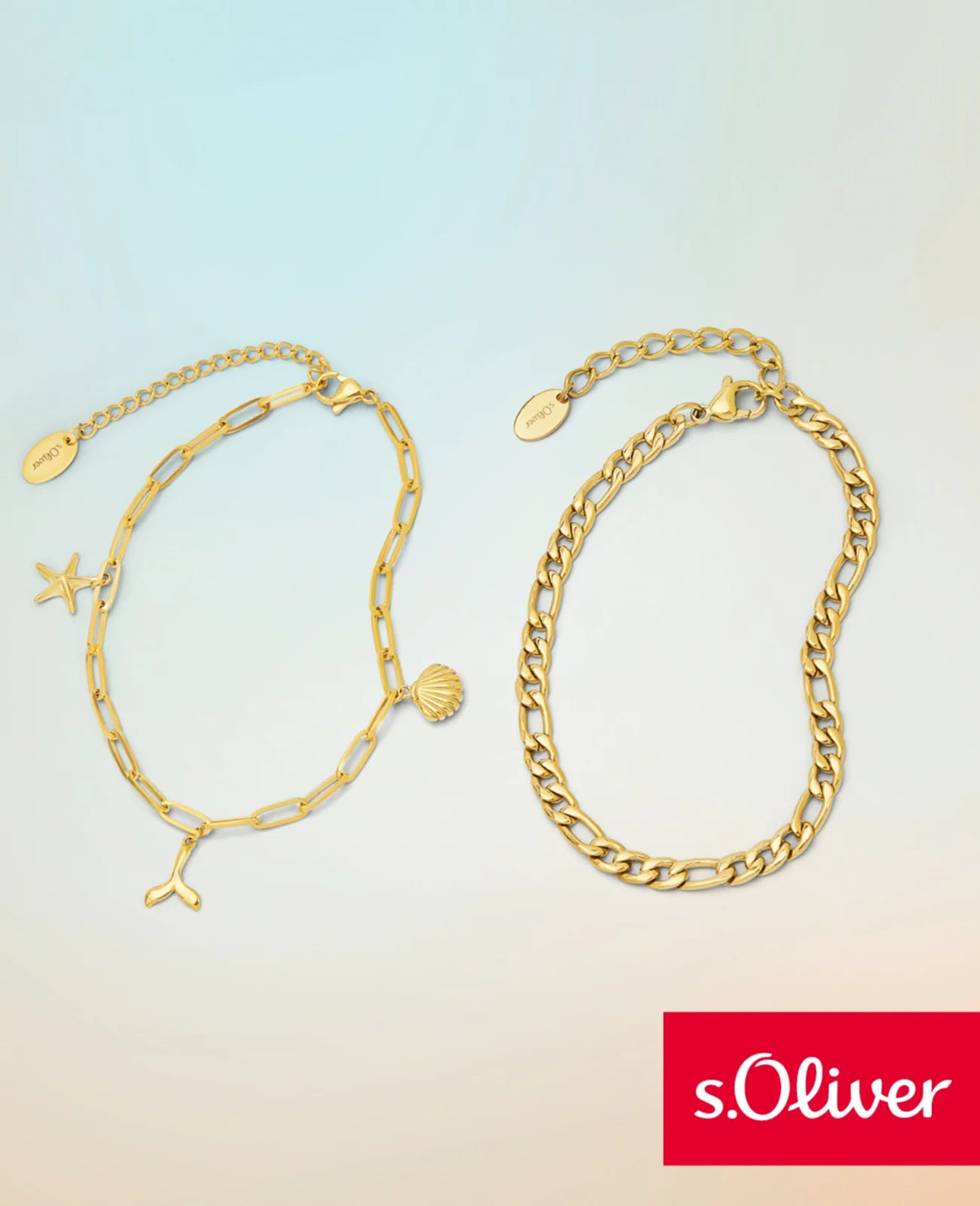figaro Fusskette goldfarben
