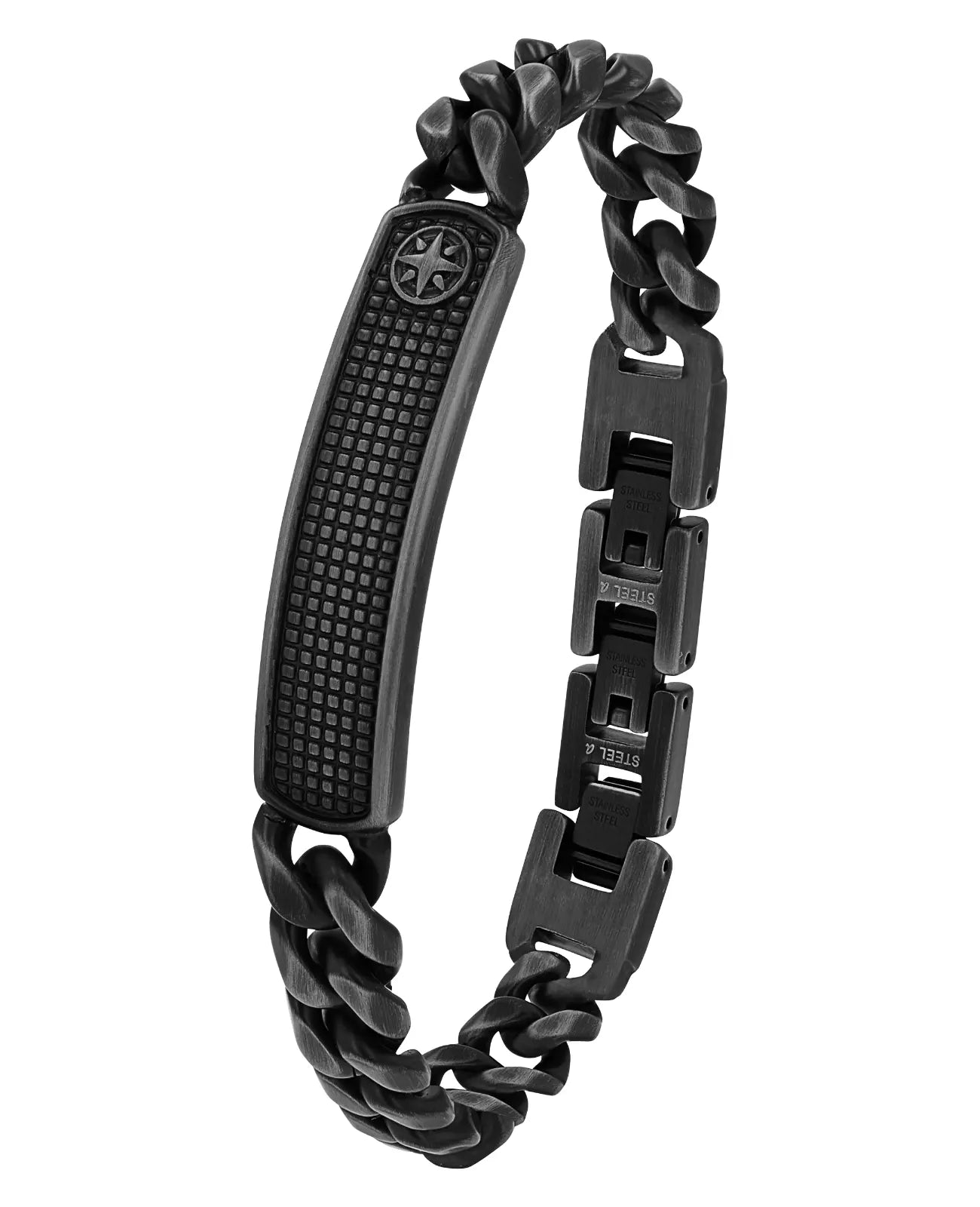 armband gravurplatte gemustert mit Kompass motiv