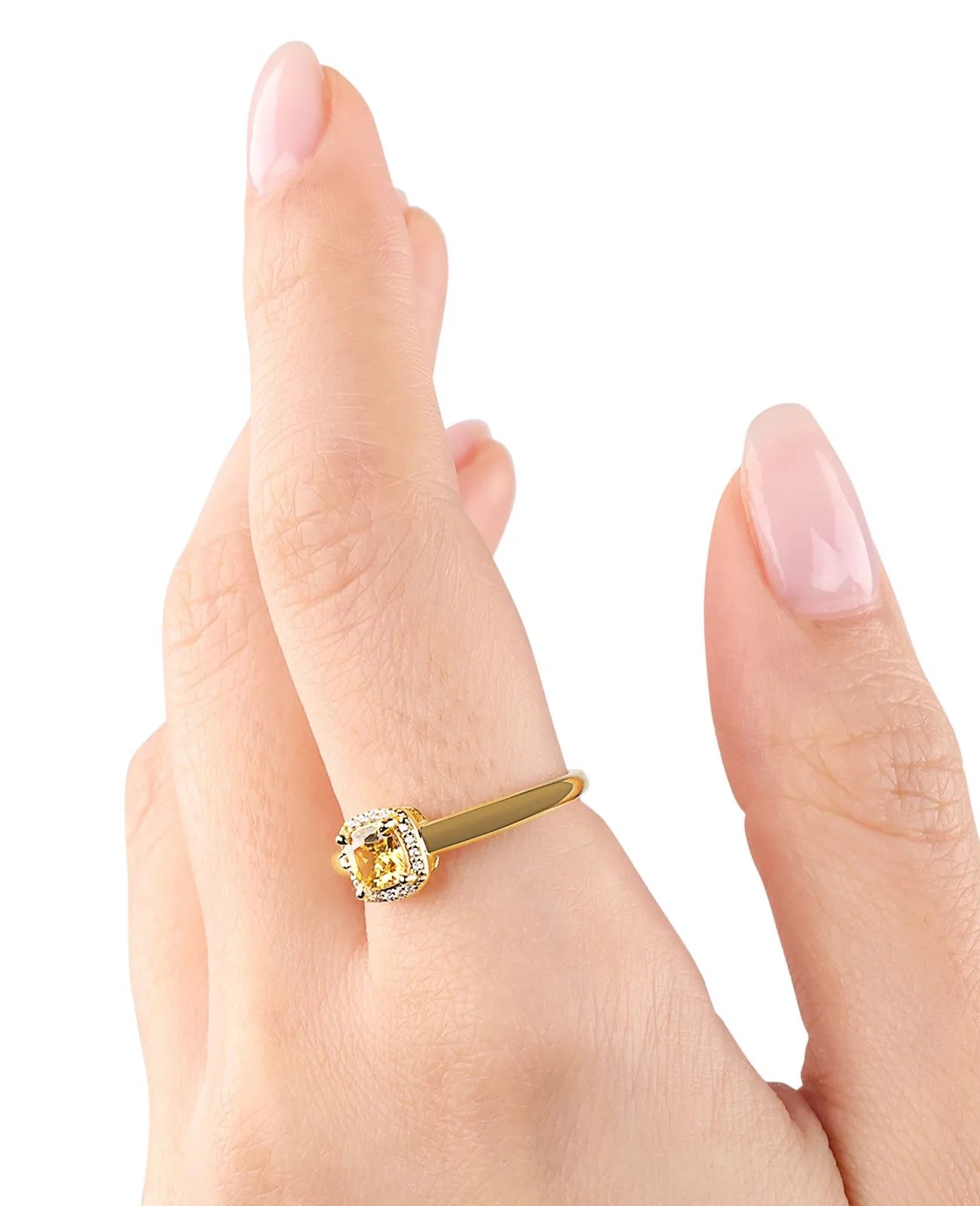ring mit rechteckigen stein umrandet mit zirkoniabesatz