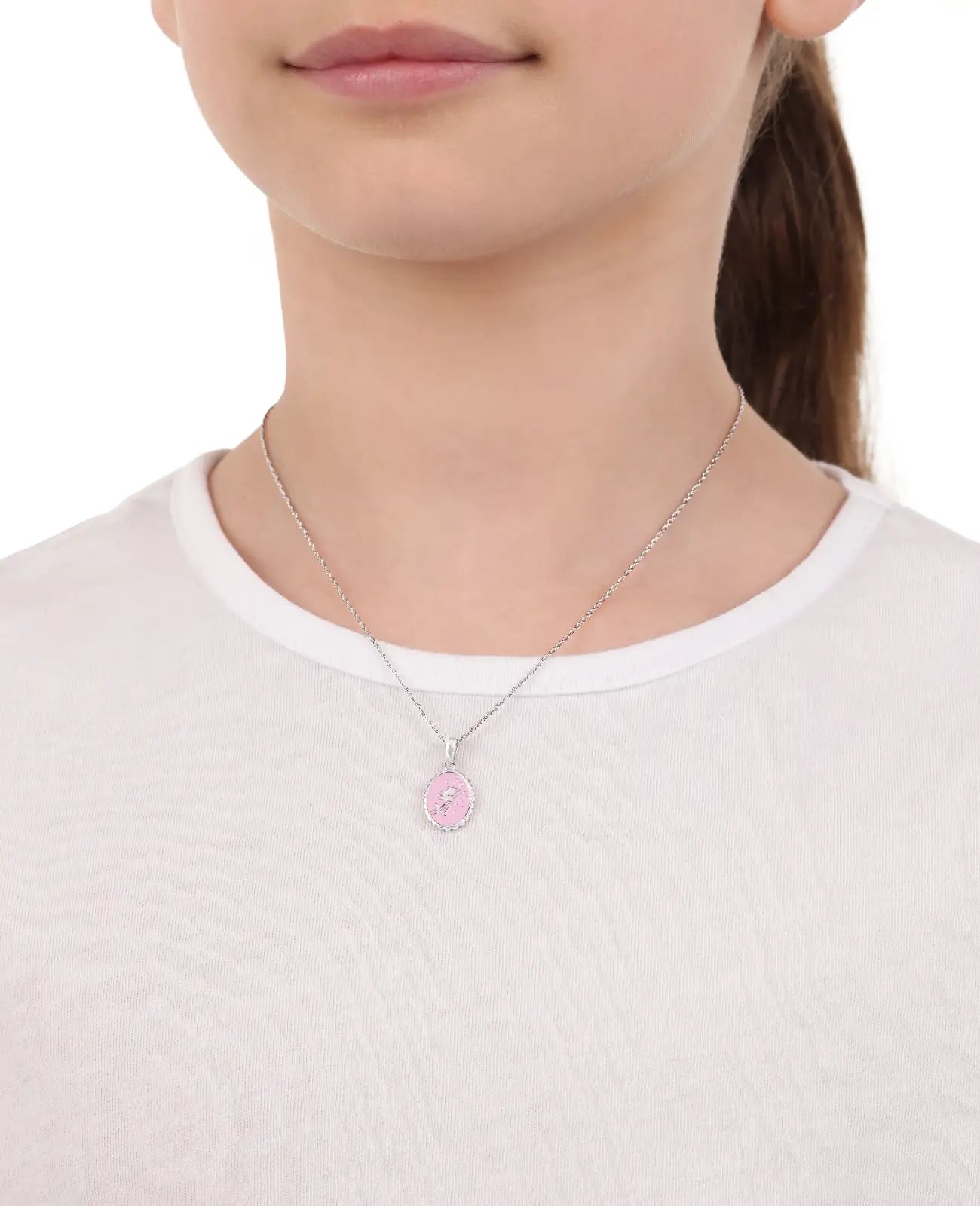 kette mit ovalen anhänger prinzesiin lillifee motiv