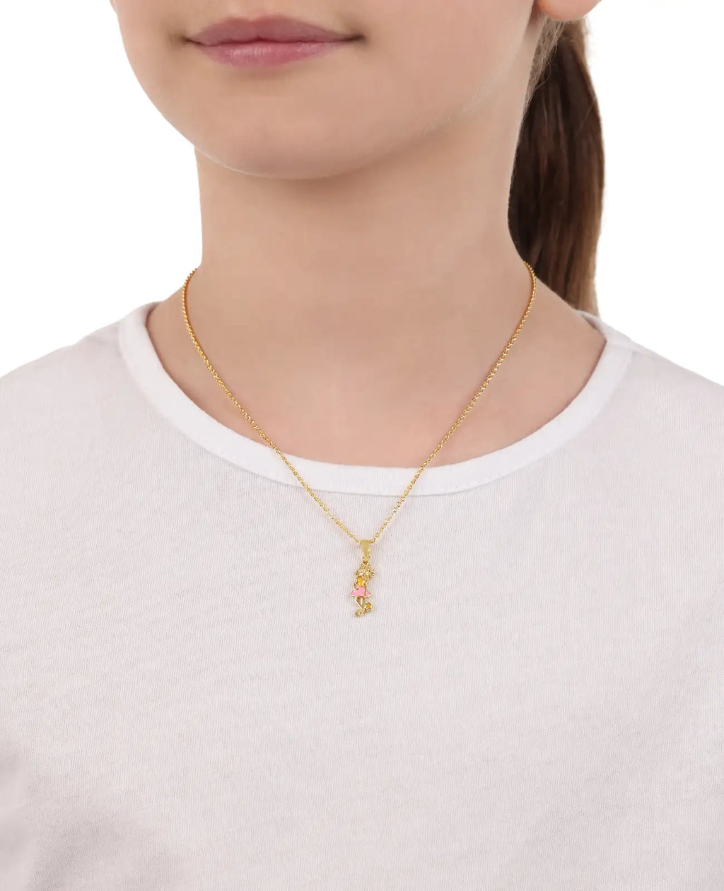 Ankerkette mit prinzessin lillifee anhänger