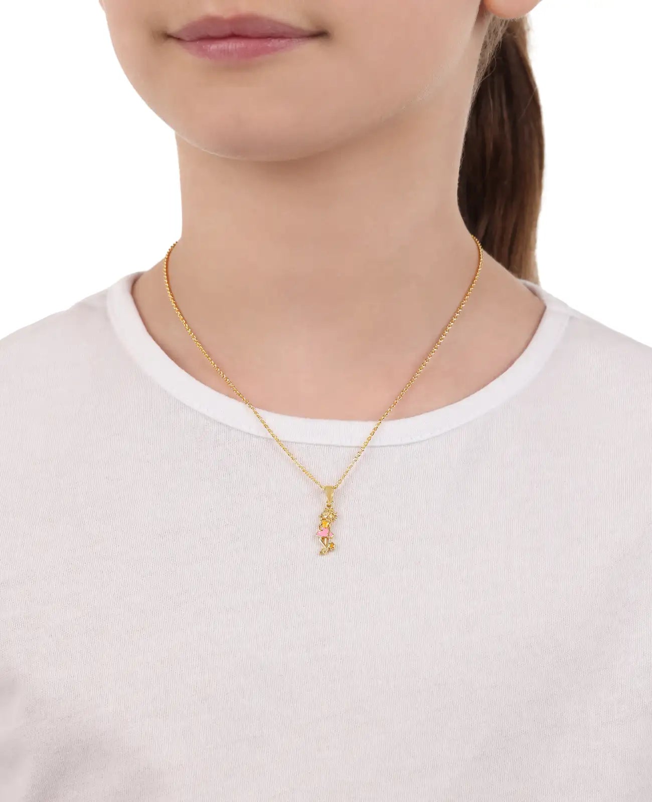 Ankerkette mit prinzessin lillifee anhänger