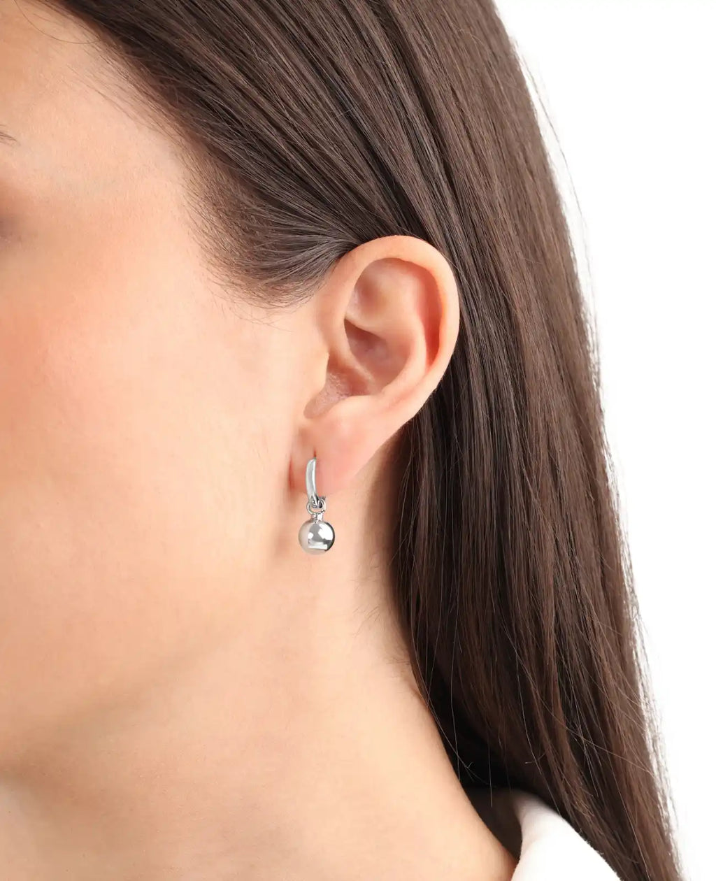 Creole mit beweglichen kugel anhänger s.Oliver