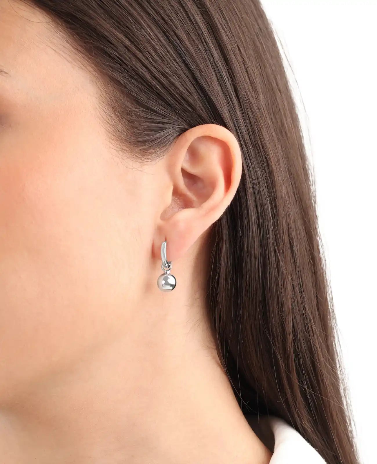 Creole mit beweglichen kugel anhänger s.Oliver