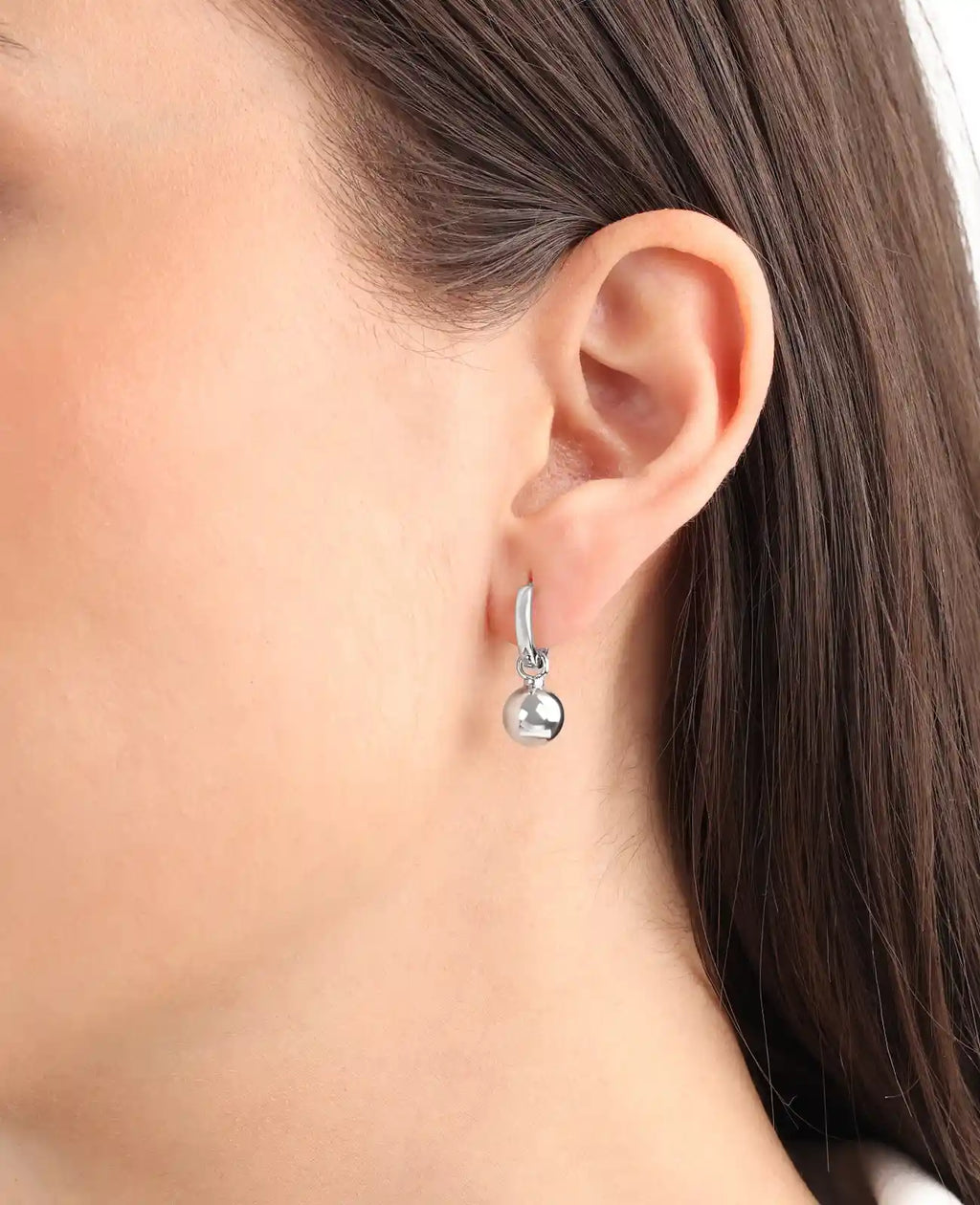 Creole mit beweglichen kugel anhänger s.Oliver