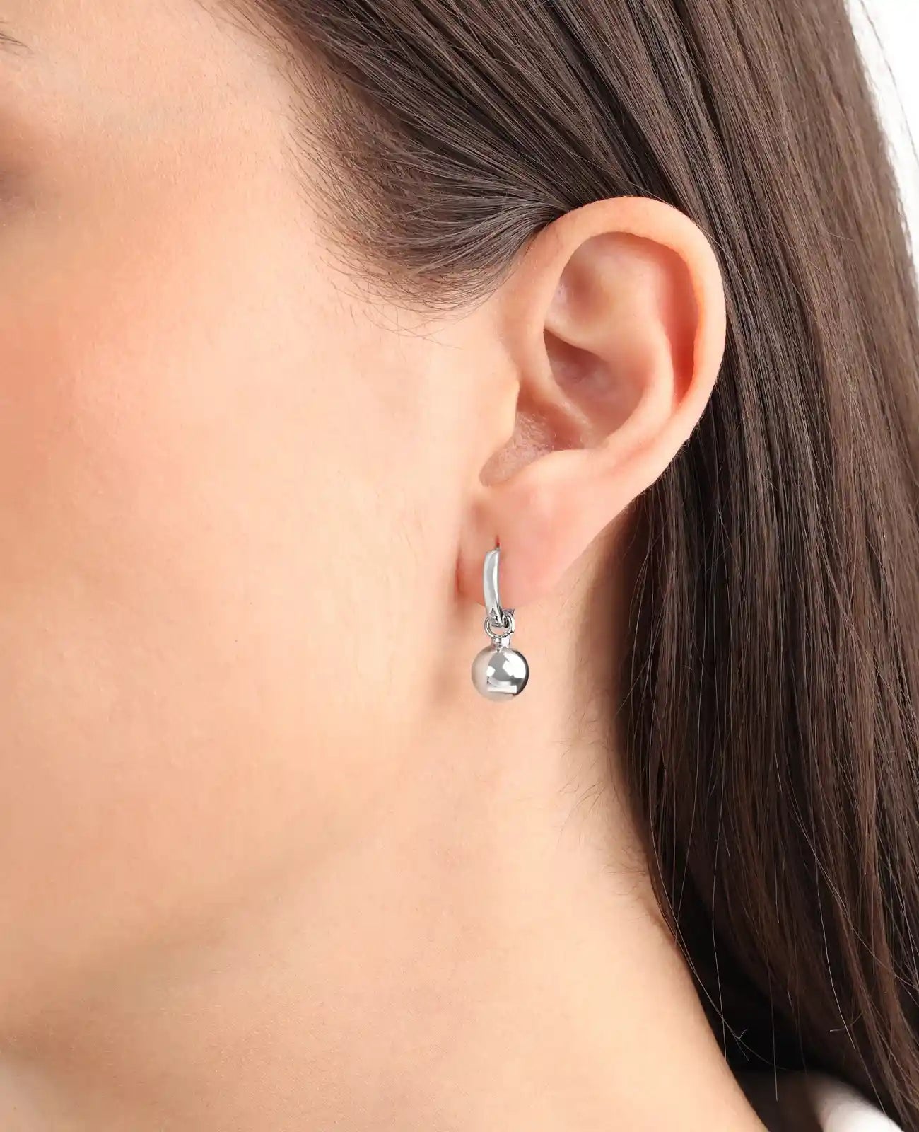 Creole mit beweglichen kugel anhänger s.Oliver