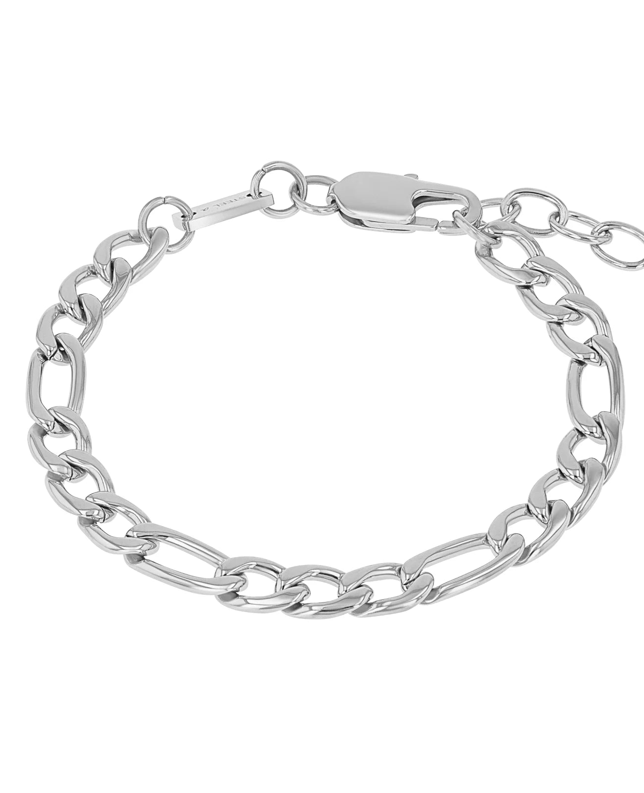 figaro armband mit karabinerverschluss