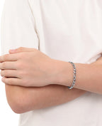 figaro armband mit karabinerverschluss