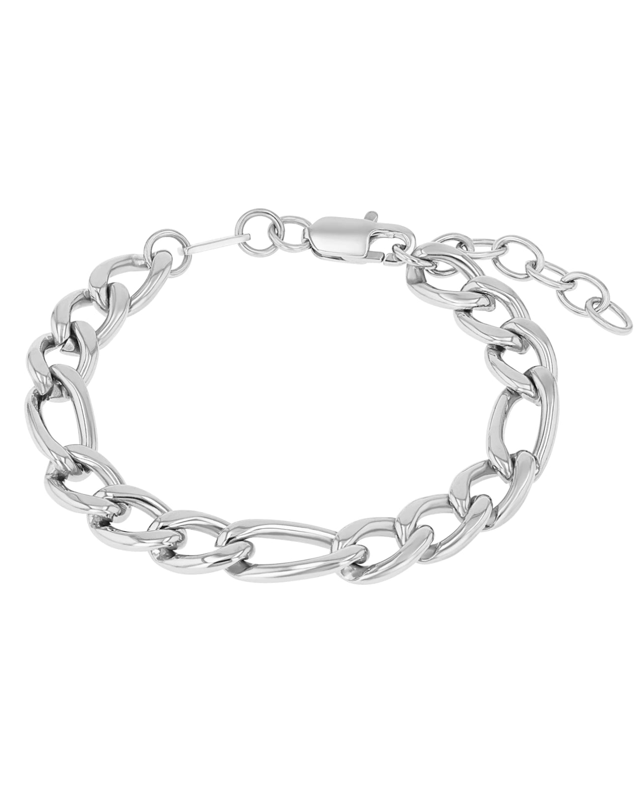 figaro armband mit karabiner verschluss
