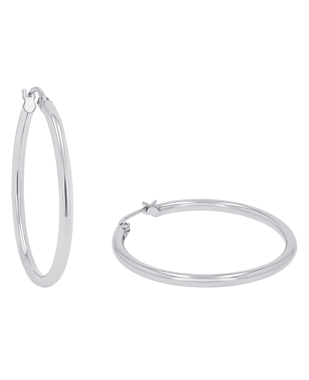 einfache runde rohrcreolen mit Klappbügel s.Oliver