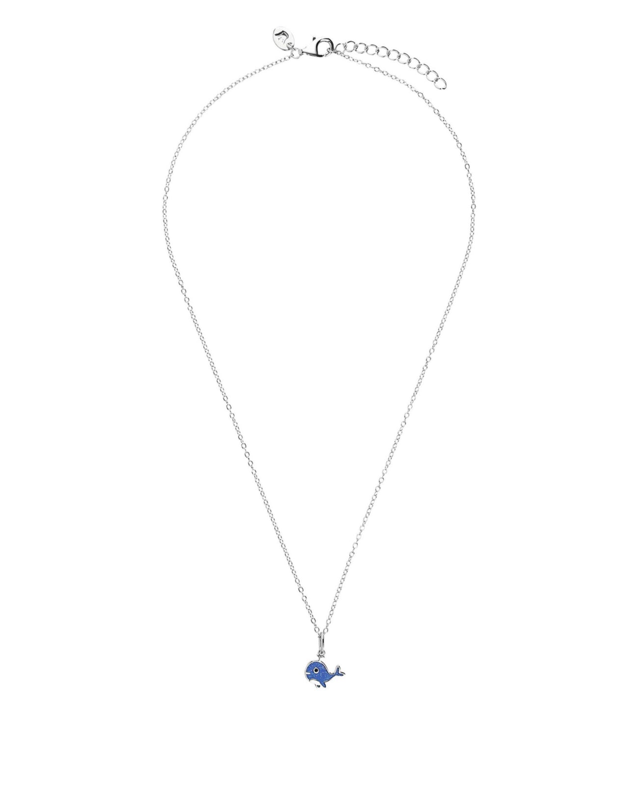 Ankerkette mit Anhänger blauer Wal