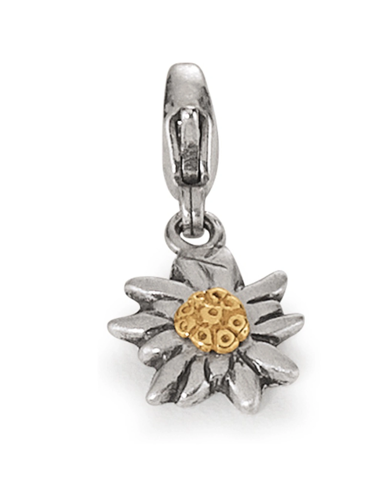 charm anhänger edelweißmotiv