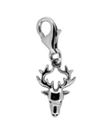 charm anhänger Hirschkopf