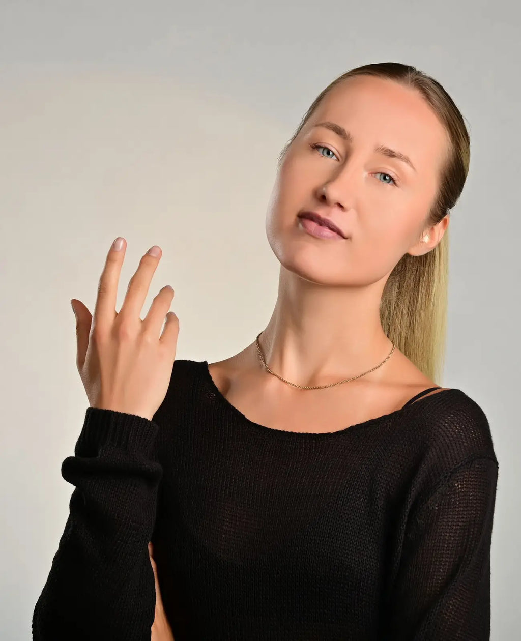 Erbskettekette mit Karabinerverschluss