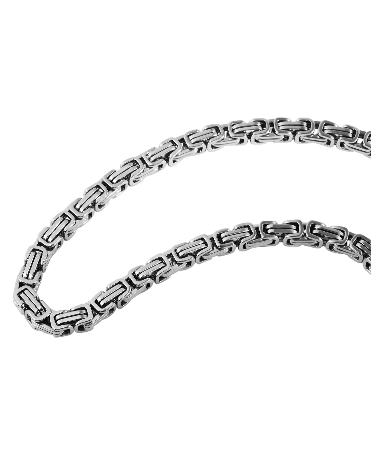 breite Königskette mit karabiner verschluss