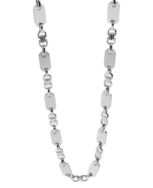 plattenkette mit verschiedenen zwischenteilen