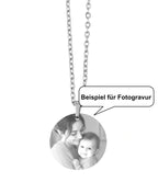 Beispiel für Fotogravur Mutter mit Kind