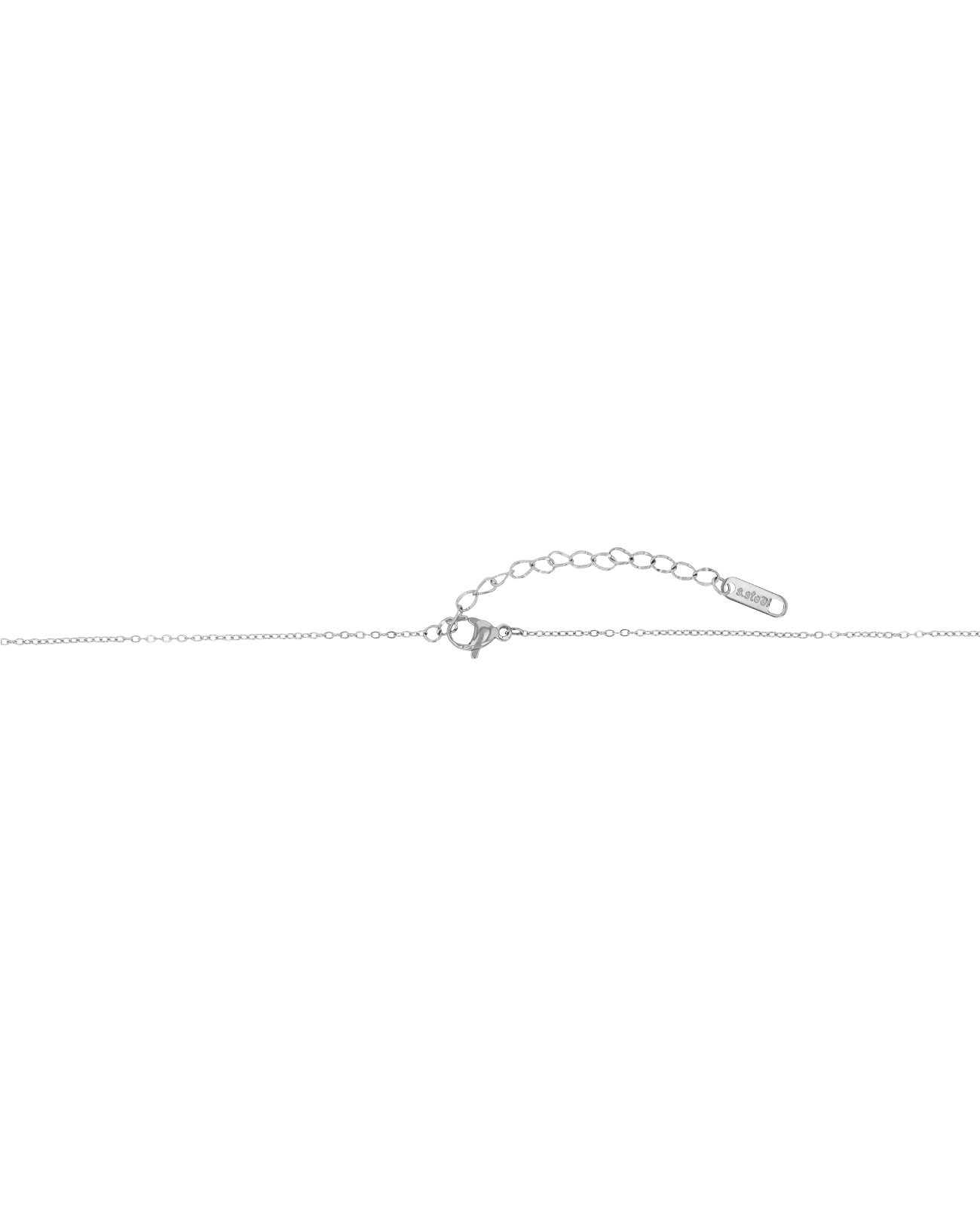 Ankerkette mit anhänger kreuz und gravurscheibe