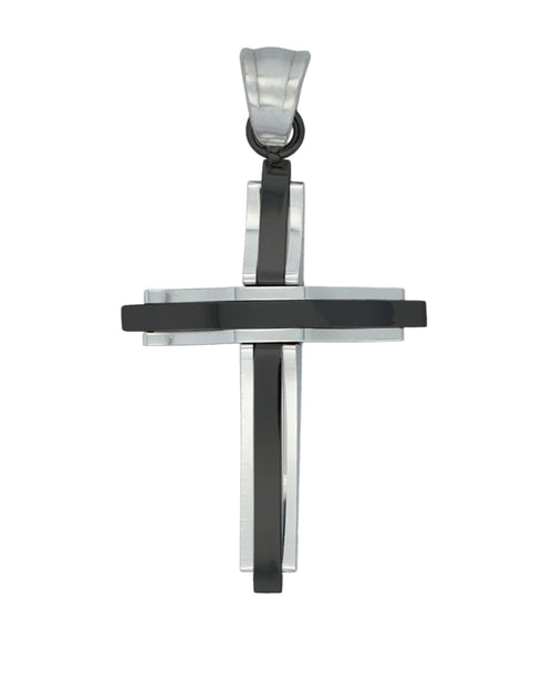 Kantiges Kreuz bicolor