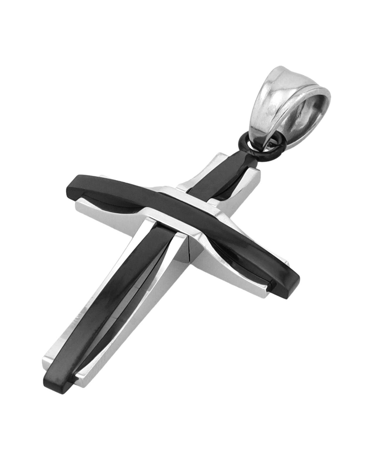 Kantiges Kreuz bicolor