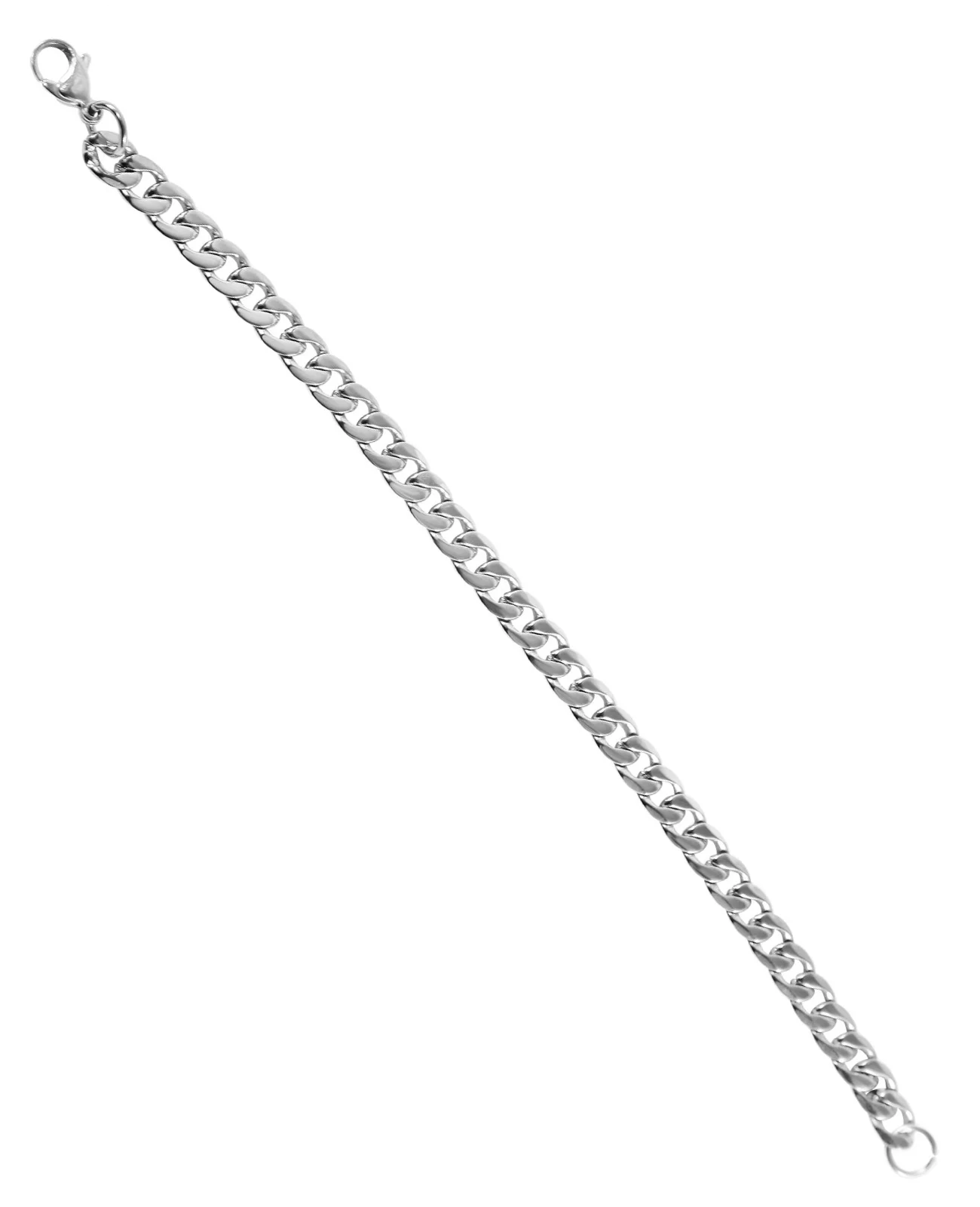 dickes Panzerarmband mit Karabinerverschluss