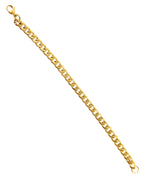 dickes Panzerarmband mit Karabinerverschluss