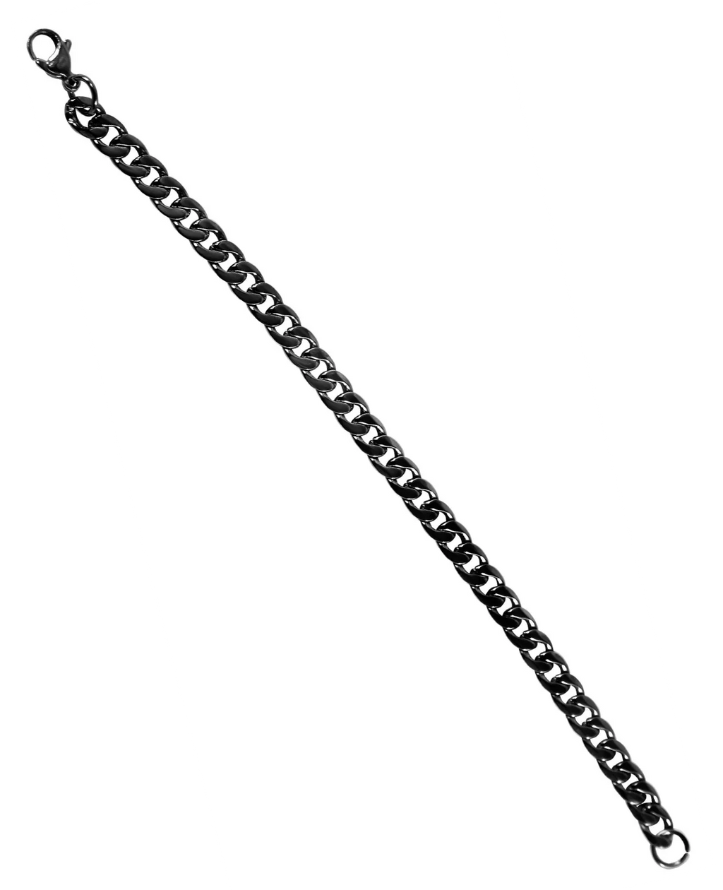 dickes Panzerarmband mit Karabinerverschluss