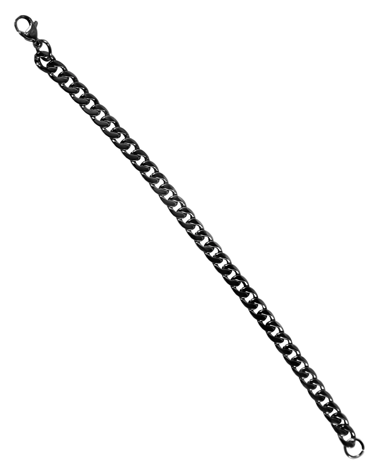 dickes Panzerarmband mit Karabinerverschluss