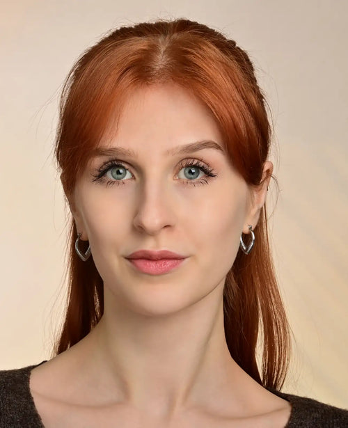 Bauchige gemusterte creolen